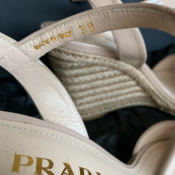 SOLD! Prada Espadrille Wedge - Picture 5 of 6